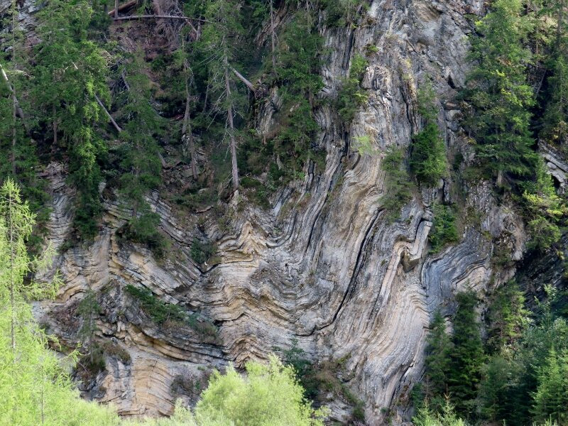 Pieghe Delle Rocce
