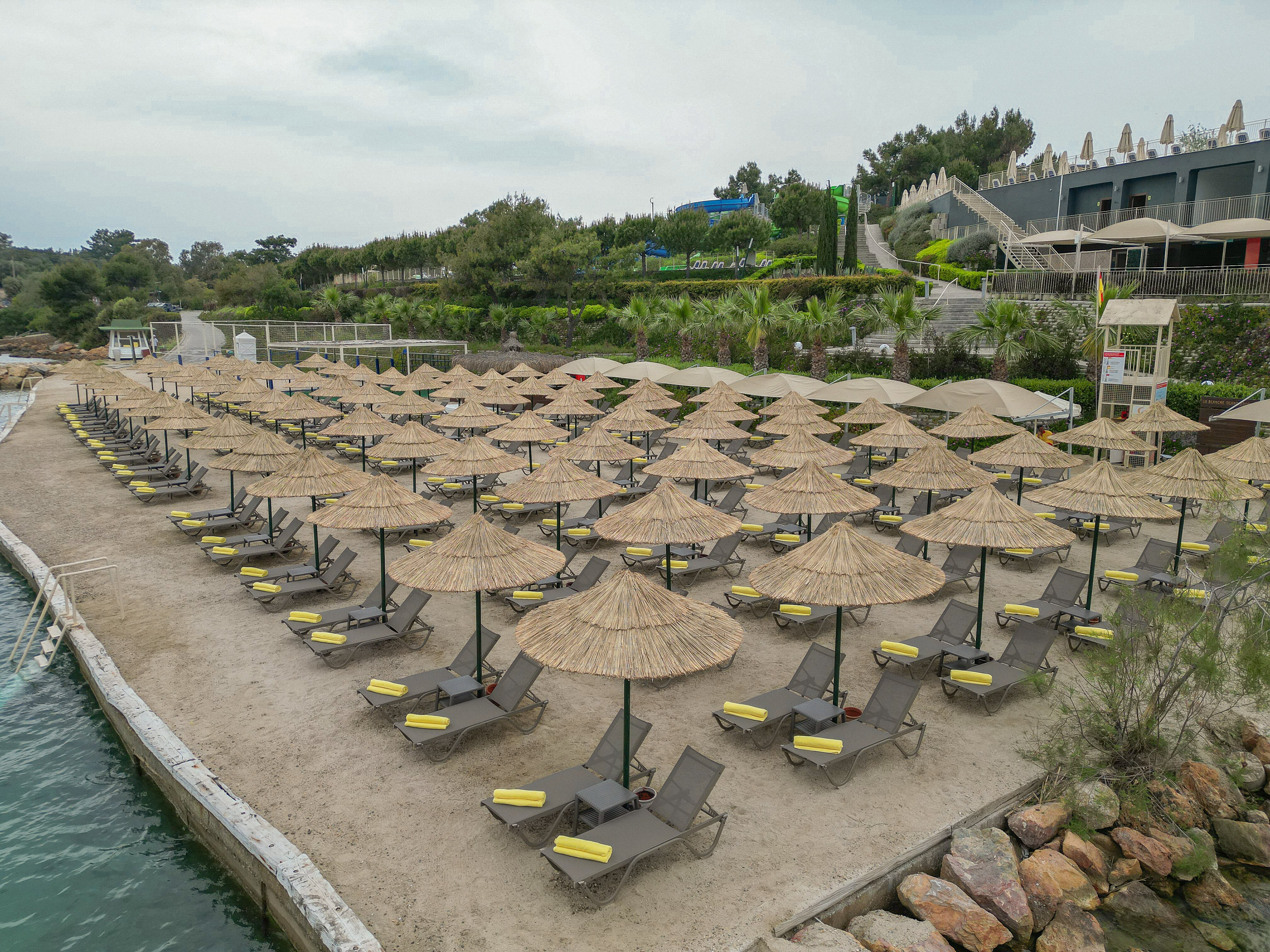 La Blanche Island Bodrum-泳池