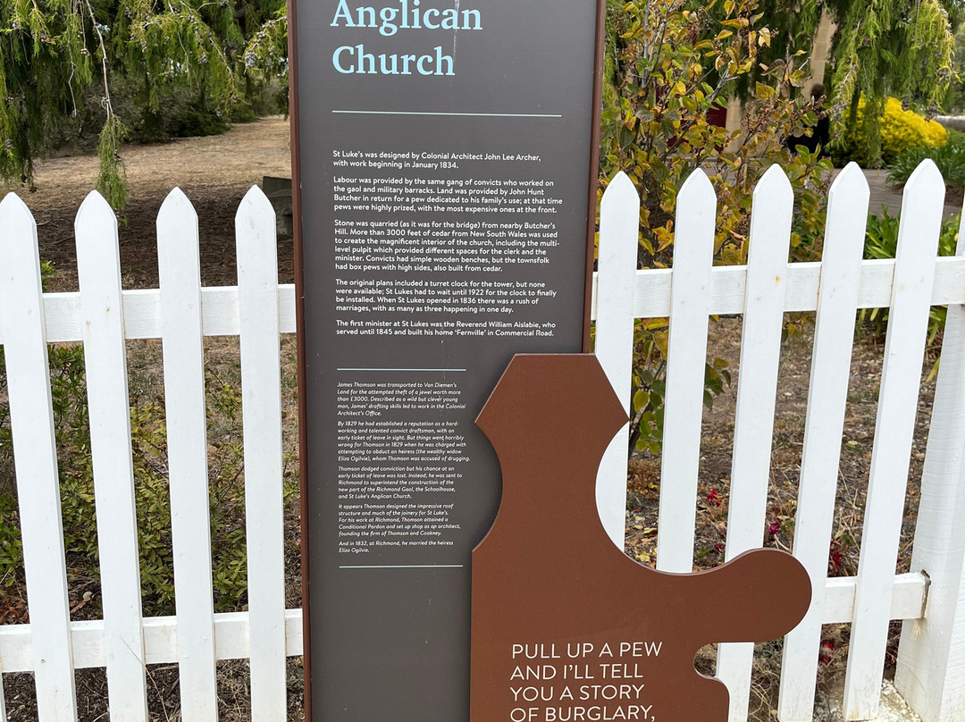 St. Luke's Anglican Church-Richmond必去景点