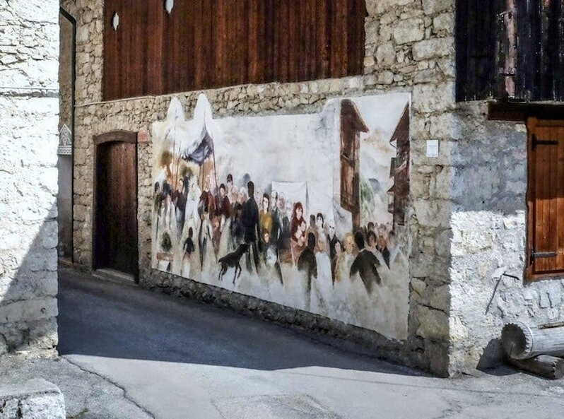 Murales di Cibiana-Cibiana di Cadore必去景点