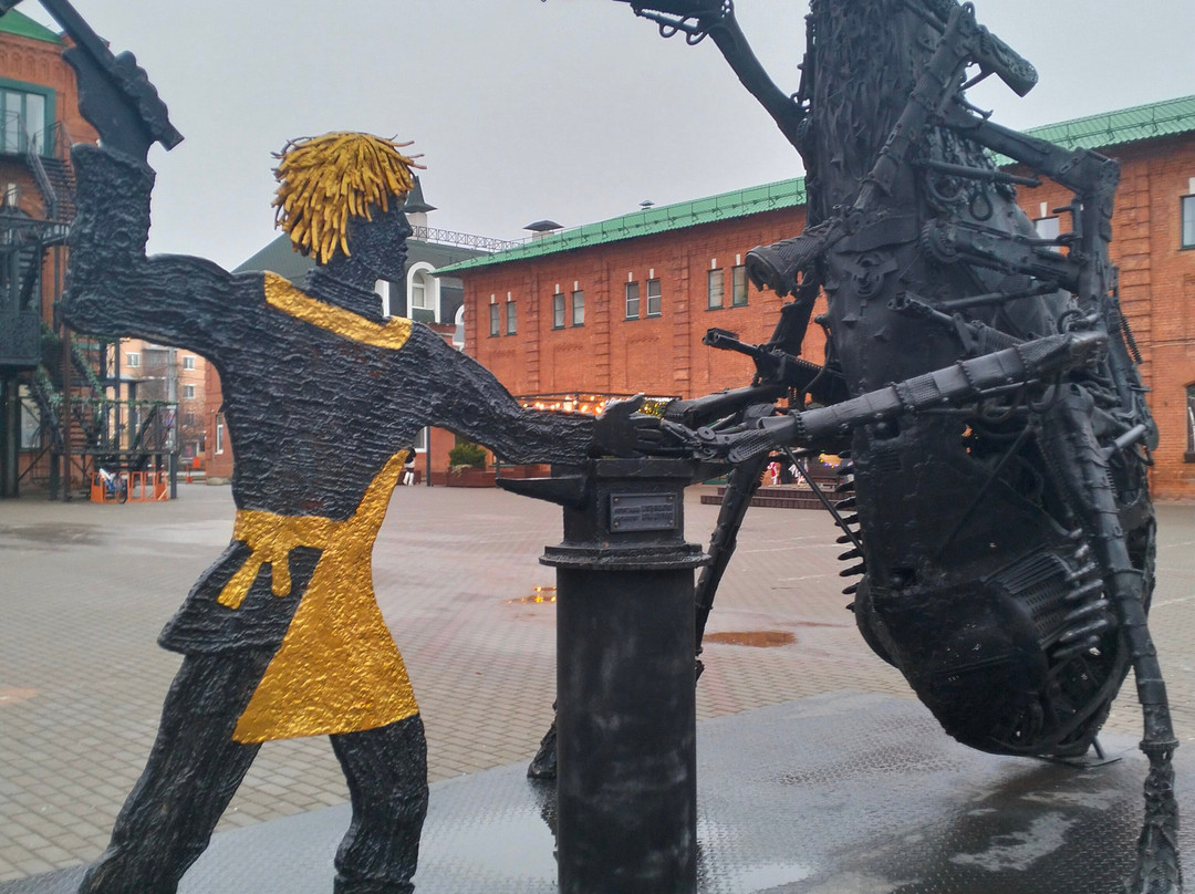 Sculpture Levsha Podkovyvayet Blokhu-图拉必去景点