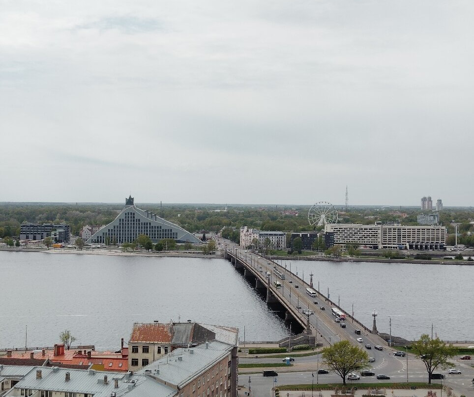 View of Riga from St Peter's Church Tower-里加必去景点