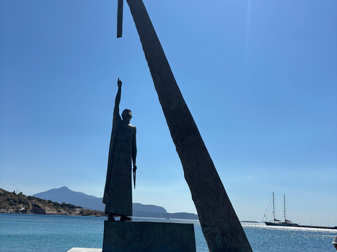 Pythagoras Statue-Pythagorion必去景点