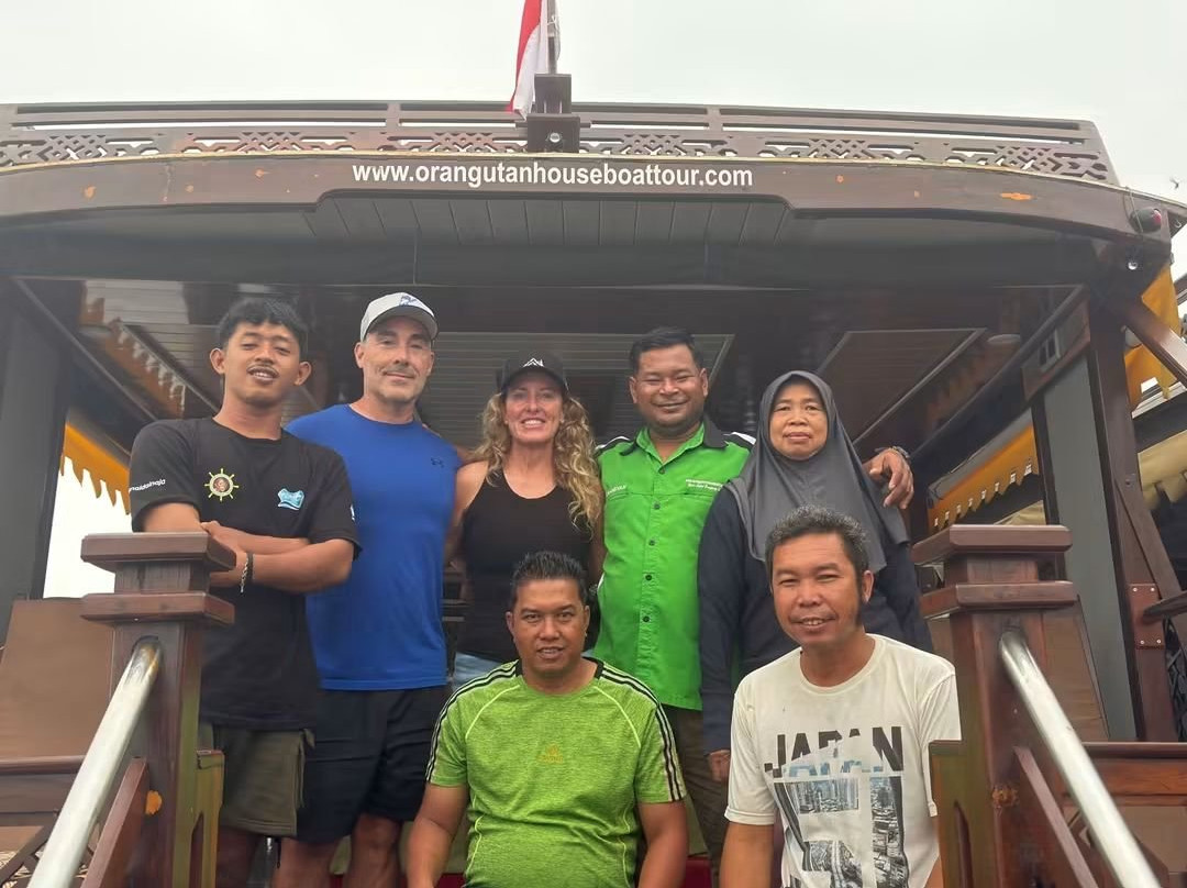 Orangutan Houseboat Tour-Kumai必去景点