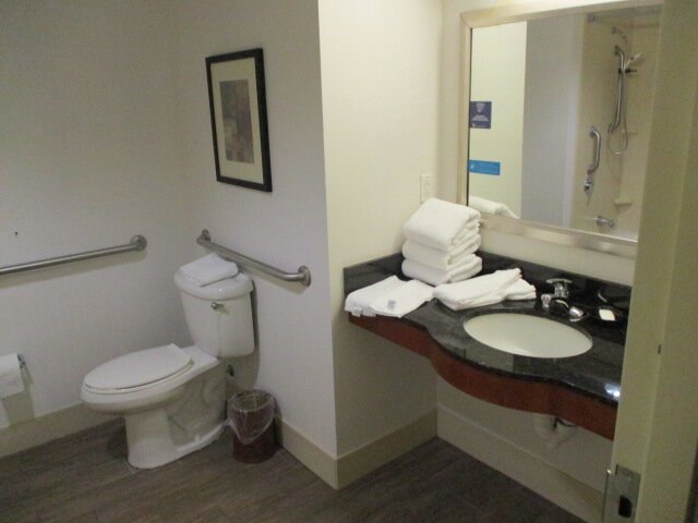 Hampton Inn Charlotte-Belmont at Montcross-浴室