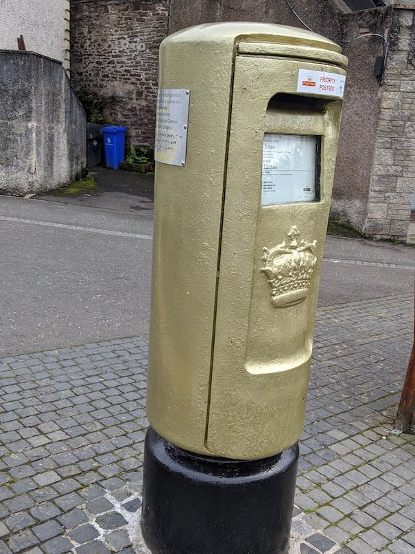 Andy Murray's Gold Post Box-Dunblane必去景点