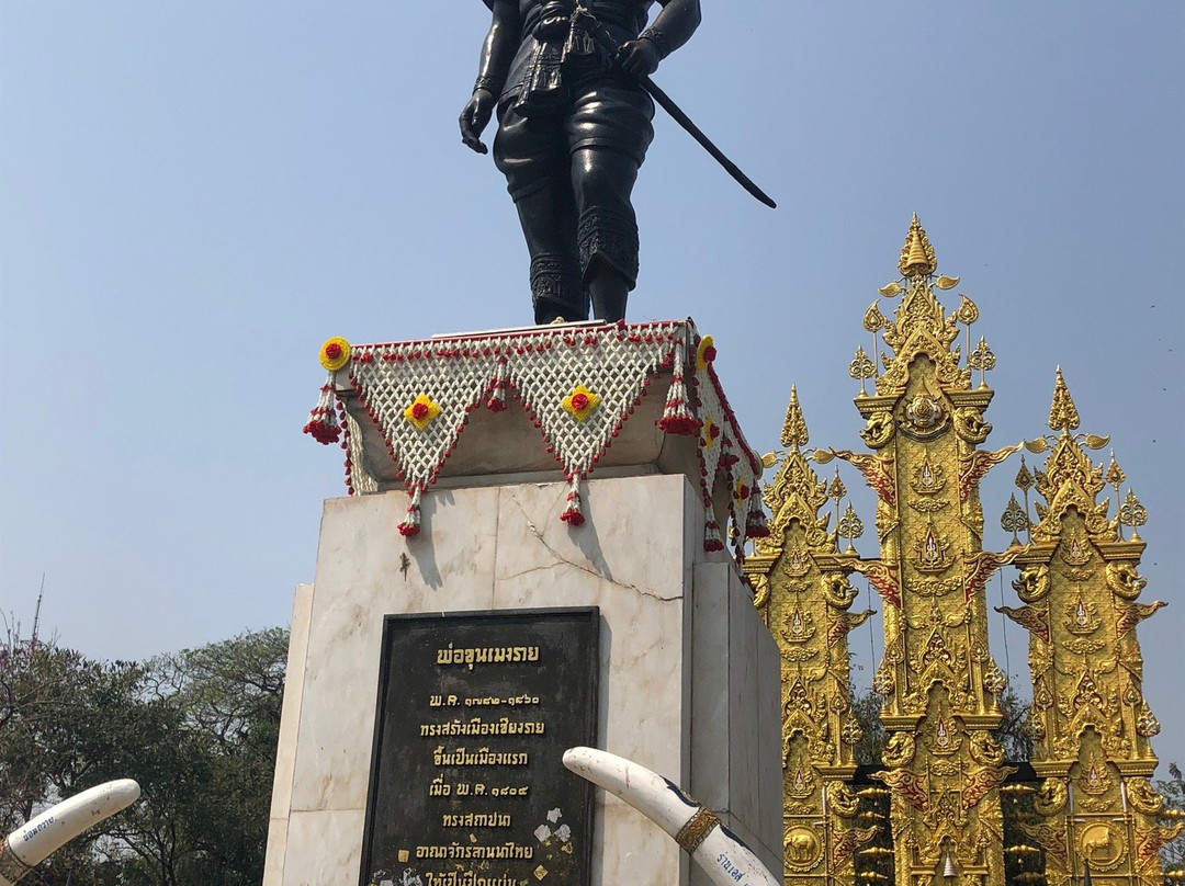 King Mengrai Monument-清莱必去景点
