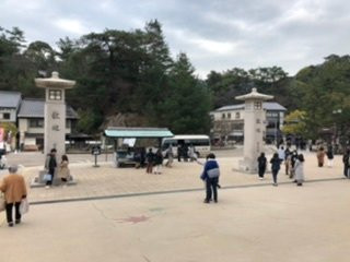 Miyajima Port Sambashi Bridge-廿日市市必去景点