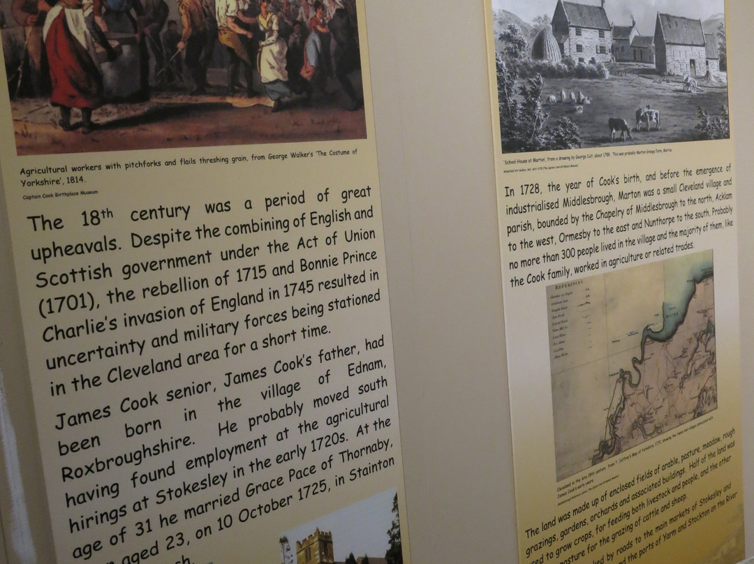 Captain Cook Birthplace Museum-米德尔斯堡必去景点