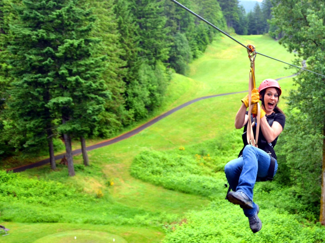 Skamania Lodge Zip Line Tour-Stevenson必去景点