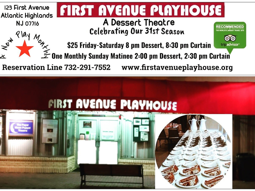 First Avenue Playhouse Dessert Theatre-Atlantic Highlands必去景点