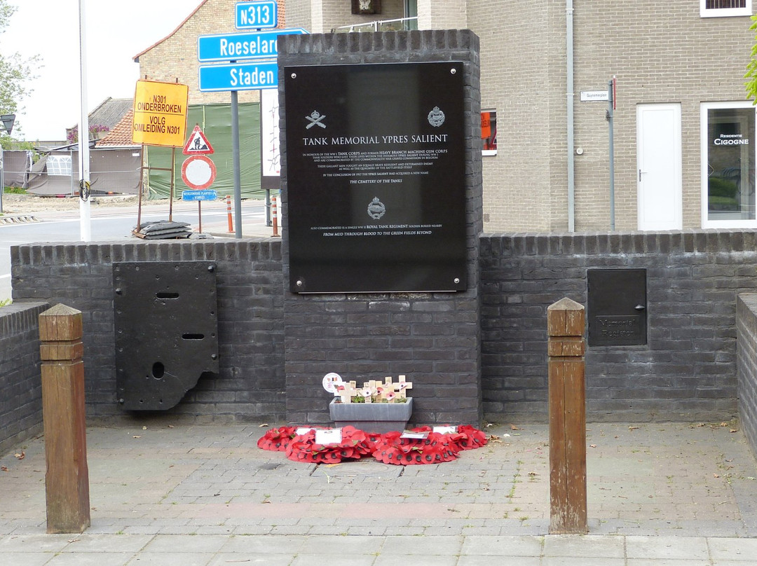 Tank Memorial Ypres Salient - Poelkapelle景点图片