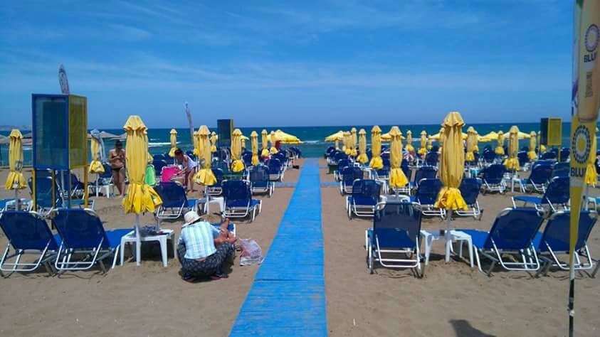 Blue N' Blum Beach Bar-伊拉克利翁必去景点