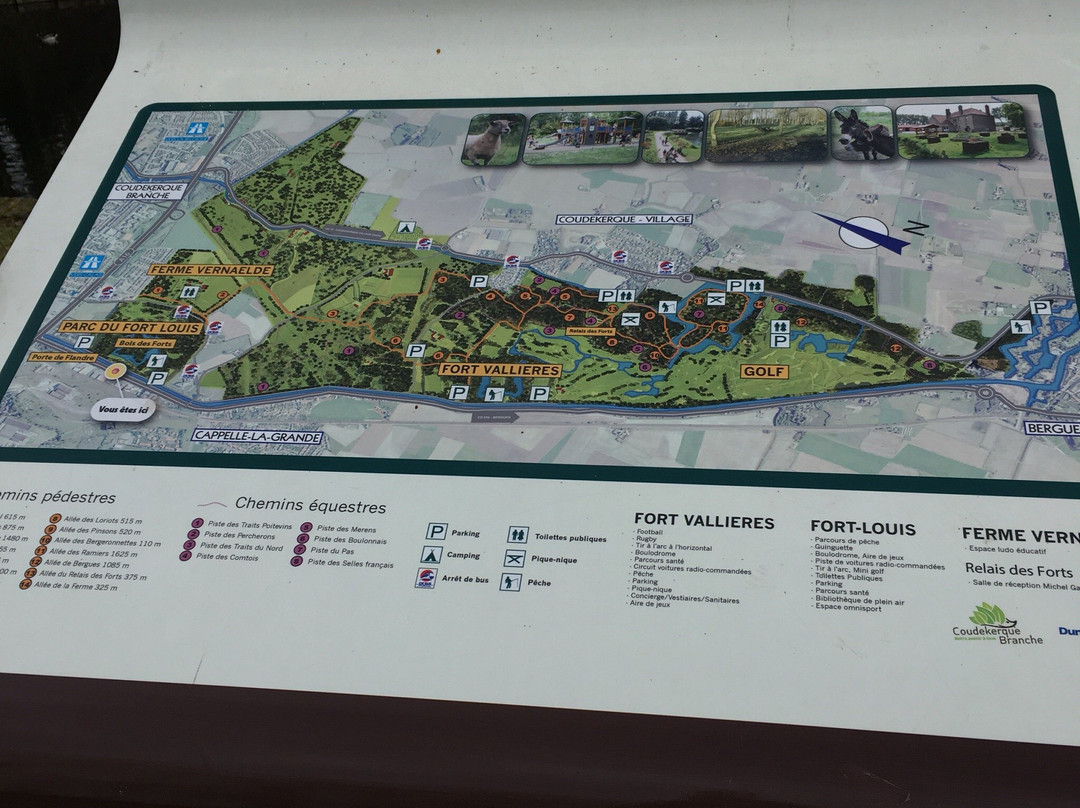 Parc Fort Louis-Coudekerque-Branche必去景点