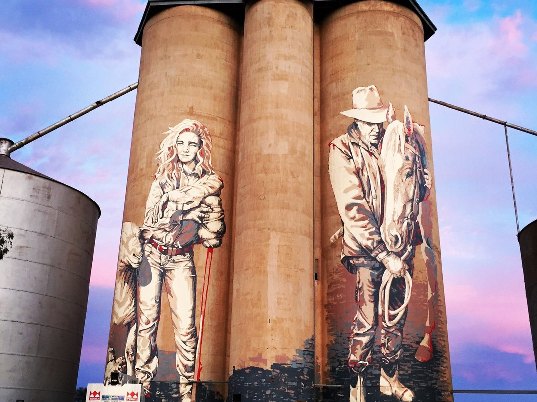 Rosebery Silo Art景点图片