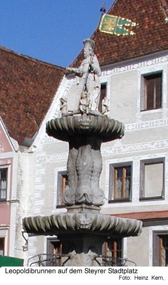 Leopoldi-Brunnen-施泰尔必去景点