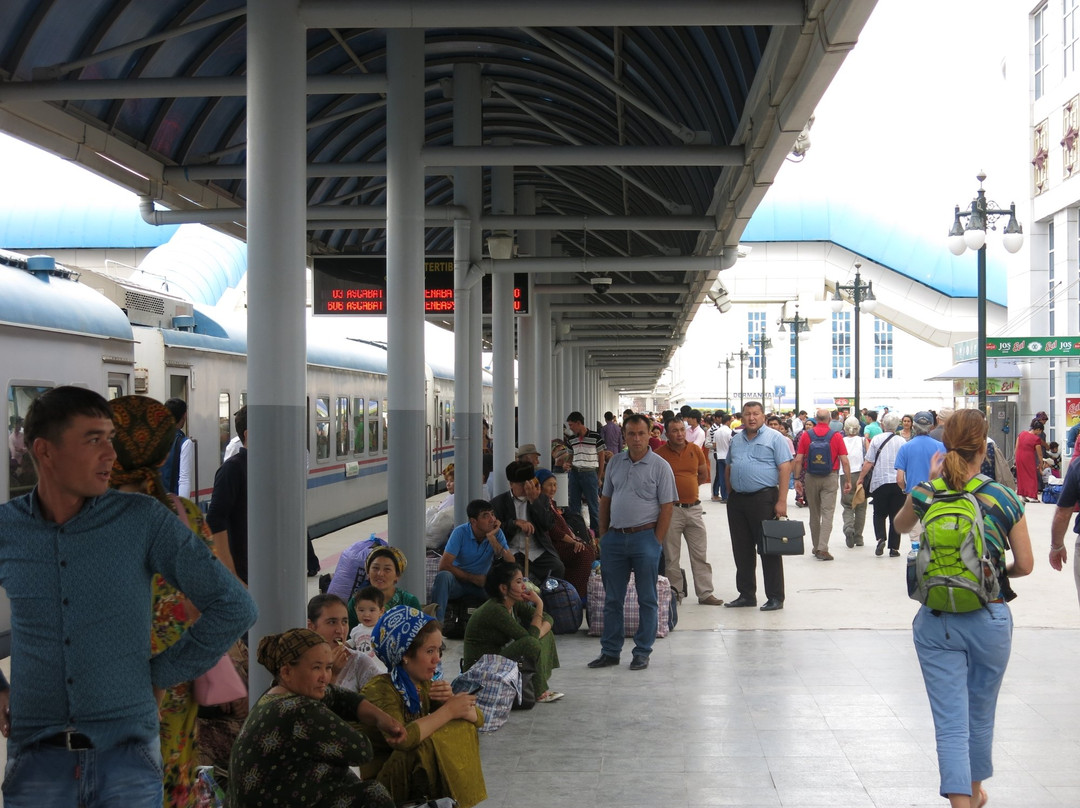Ashgabat Train Station-阿什哈巴德必去景点