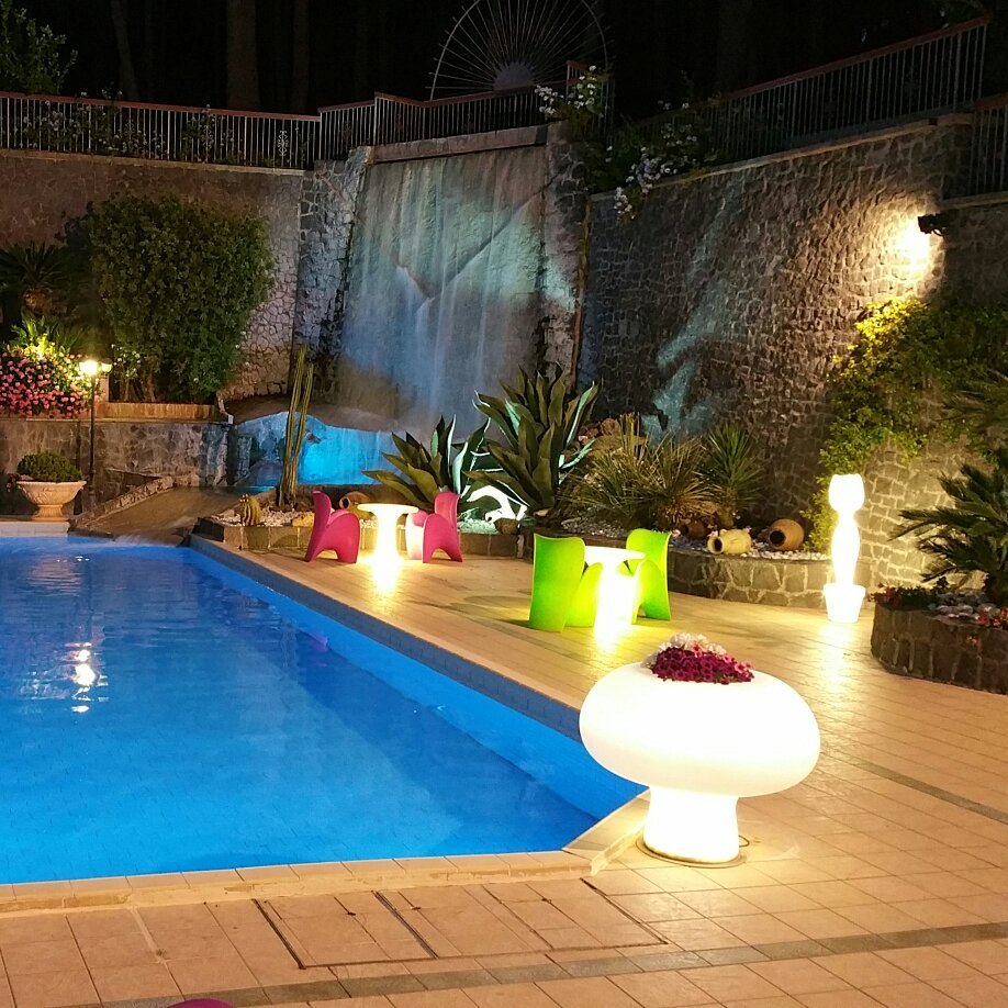 Hotel Parco Vesevus-浴室