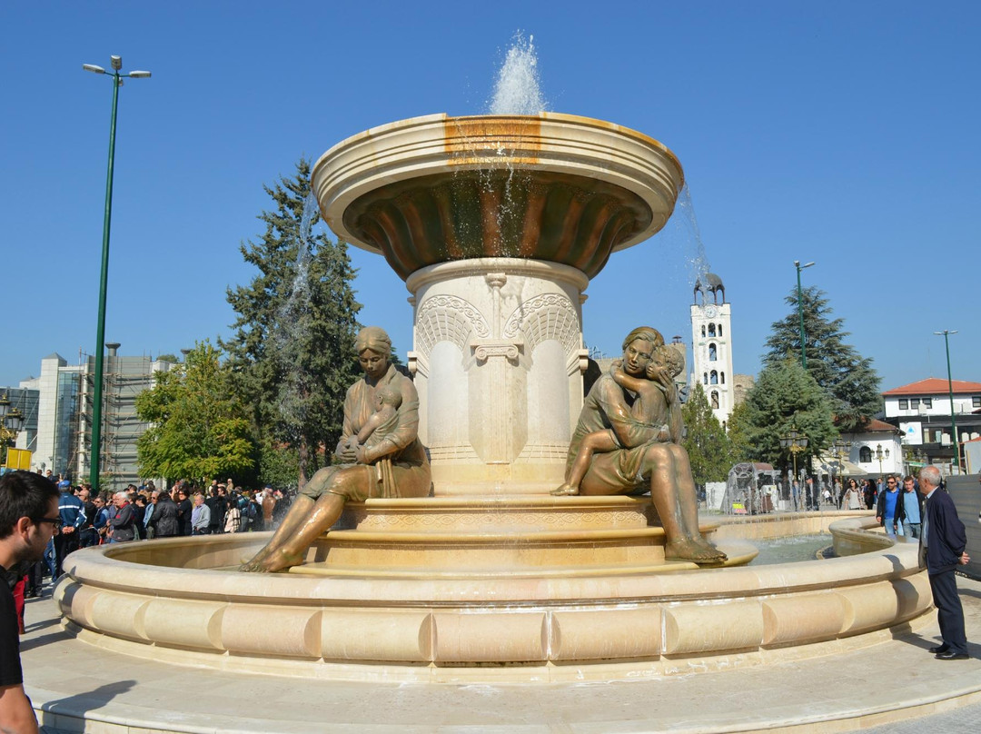 Fountain of the Mothers of Macedonia-斯科普里必去景点