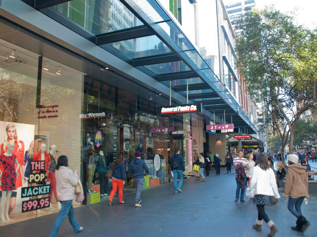 皮特街购物中心-悉尼必去景点