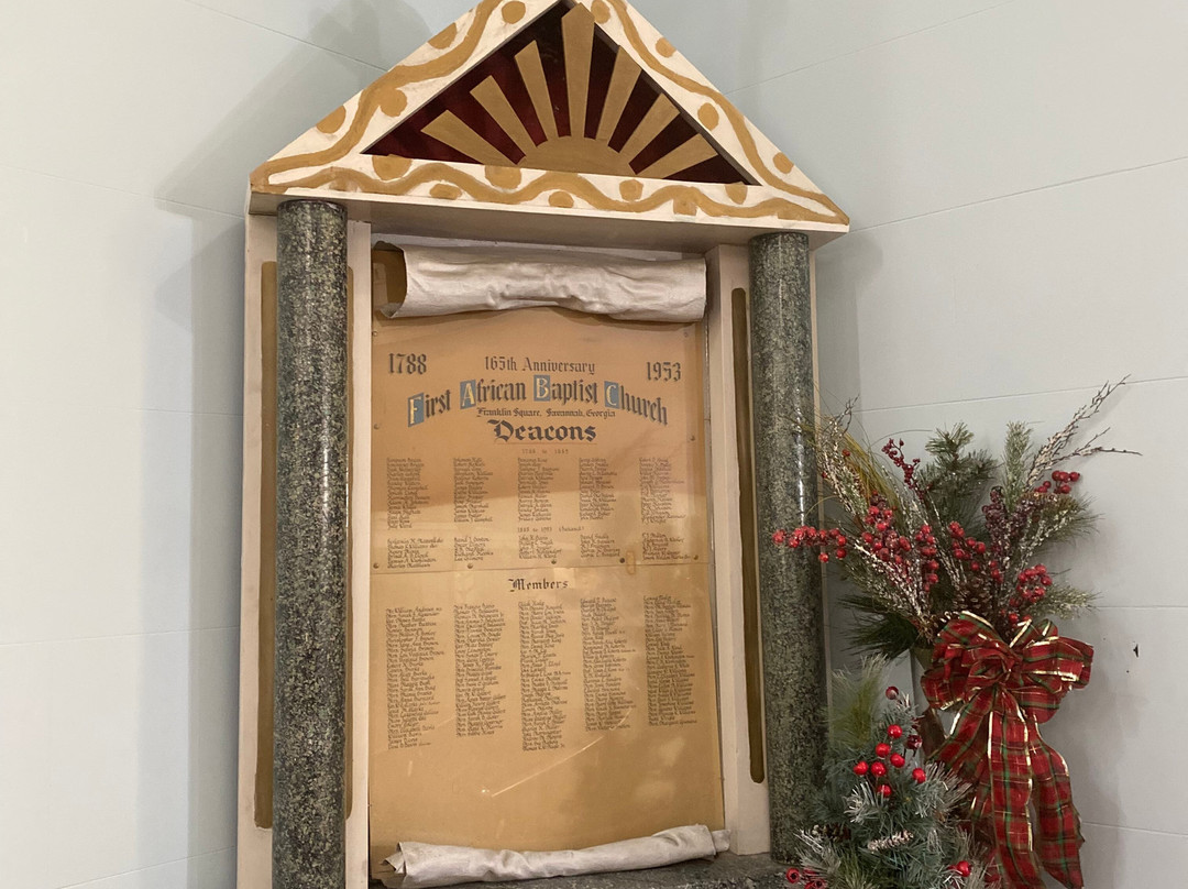 First African Baptist Church-萨凡纳必去景点