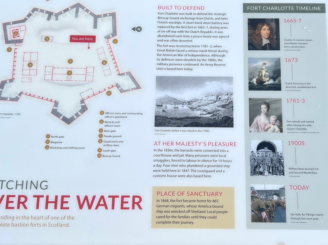 Fort Charlotte-Lerwick必去景点