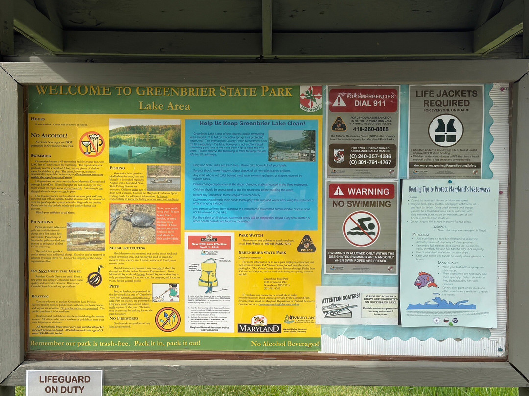 Greenbrier State Park景点图片