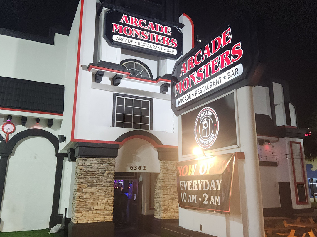 Arcade Monsters International Drive-奥兰多必去景点