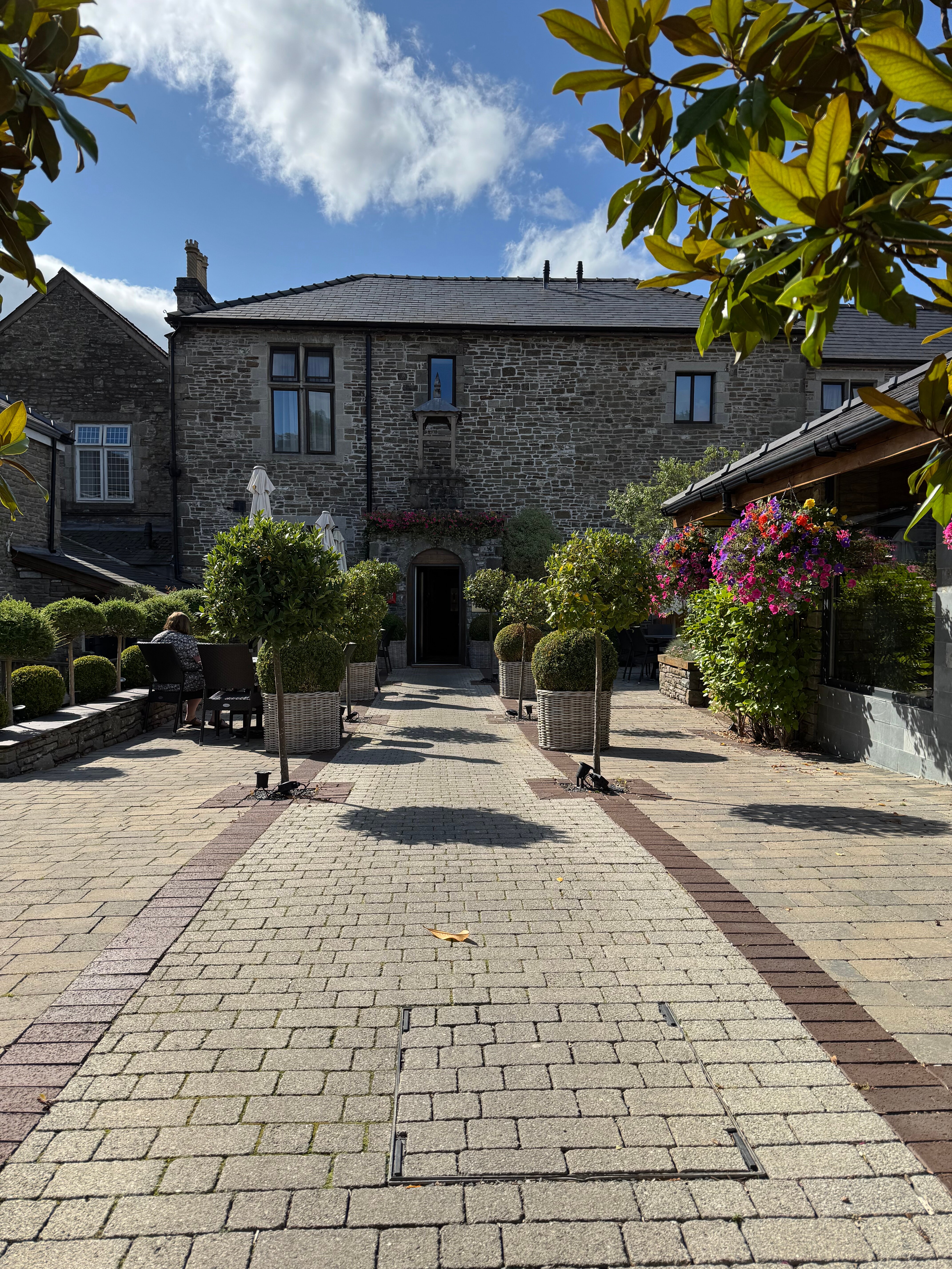 Lanelay Hall Hotel & Spa-浴室