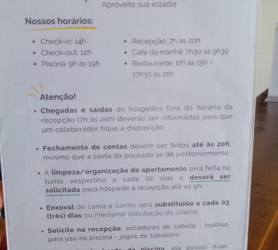 Santa Areia Lençóis Pousada