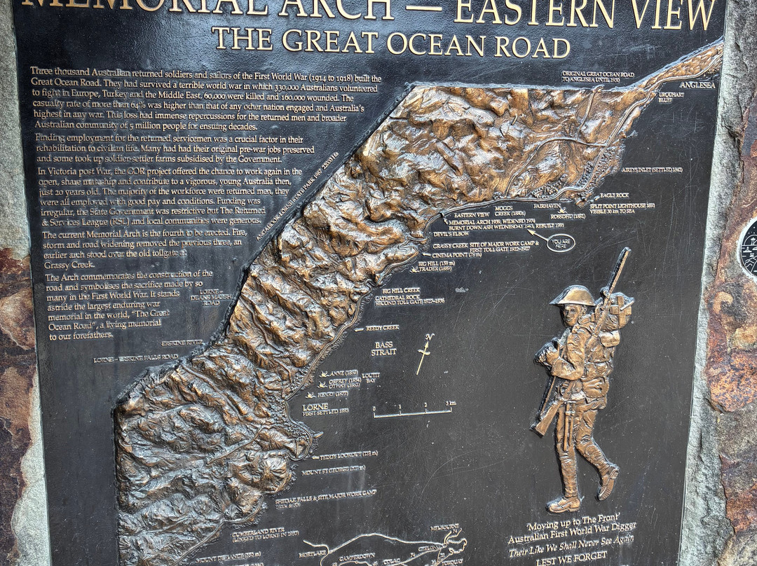 Great Ocean Road Memorial Archway-洛恩必去景点