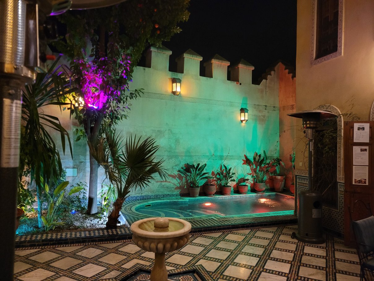 非斯拉亚丽娜摩洛哥传统庭院-官方