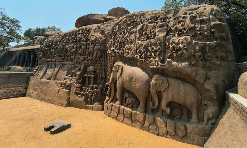 Descent Of The Ganges-玛玛拉普蓝必去景点