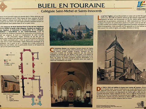 Collégiale Saint-Pierre, Saint-Michel et Saints-Innocents-Saint Paterne Racan必去景点