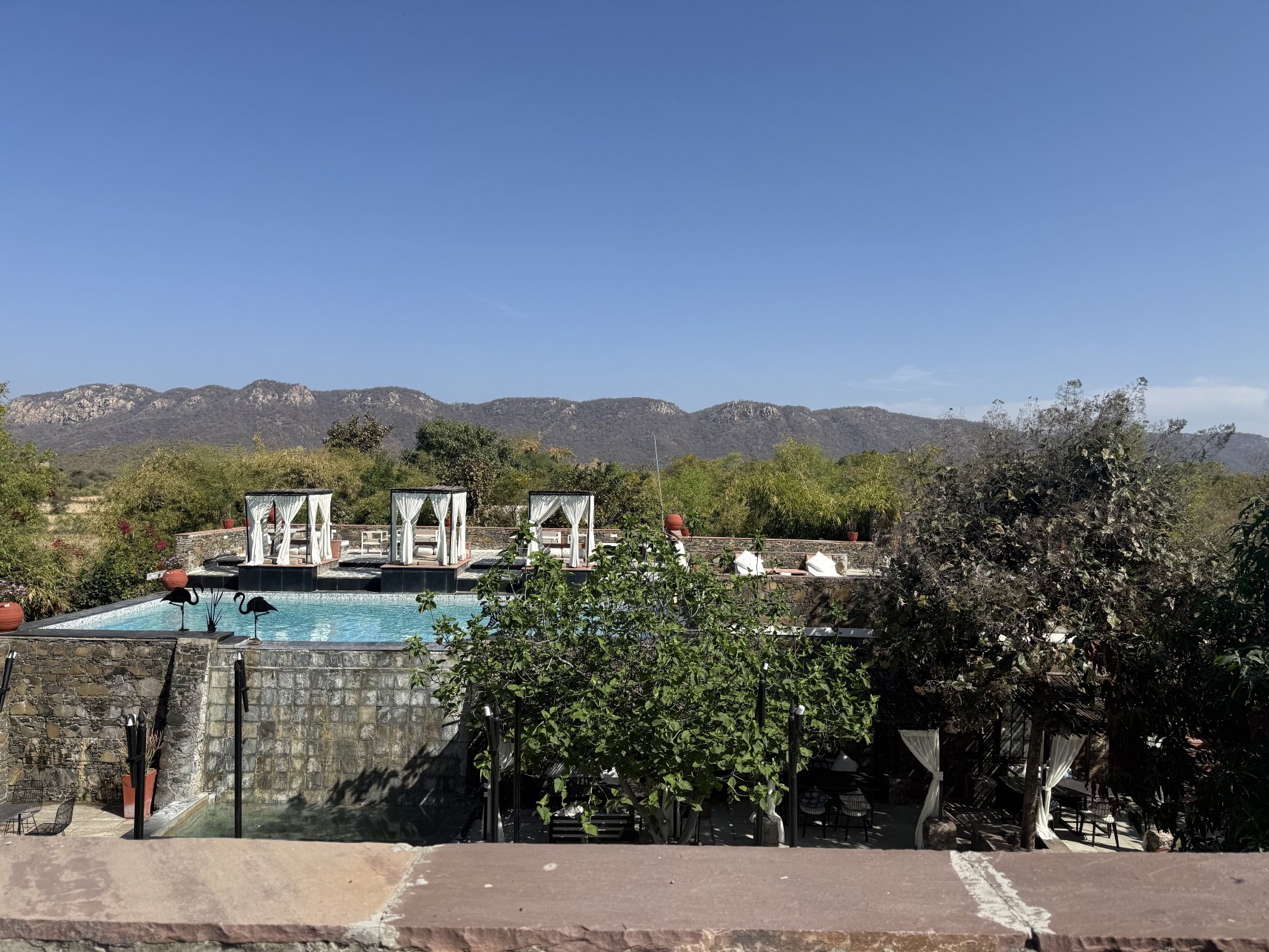 萨里斯卡乌特萨夫营舍-泳池