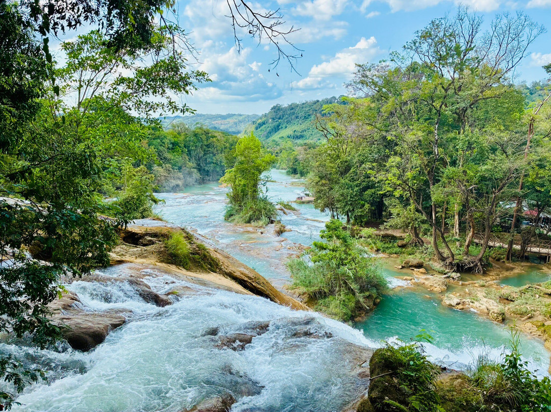 Cascadas de Agua Azul-帕伦克必去景点