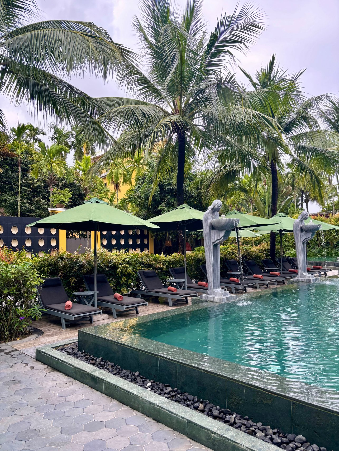 会安拉西埃斯特Spa度假村-泳池