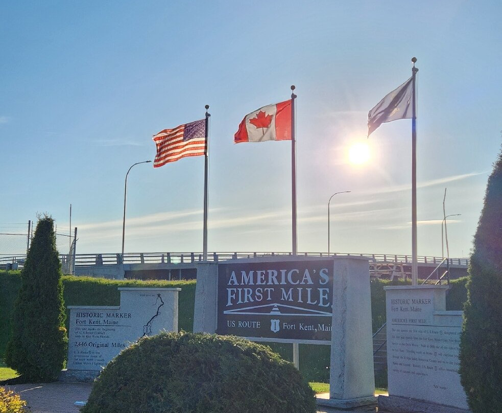 America's First Mile-Fort Kent必去景点