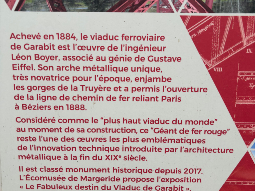 Viaduc de Garabit-Ruynes-en-Margeride必去景点