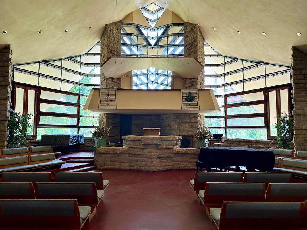 Frank Lloyd Wright's Unitarian Meeting House-麦迪逊必去景点