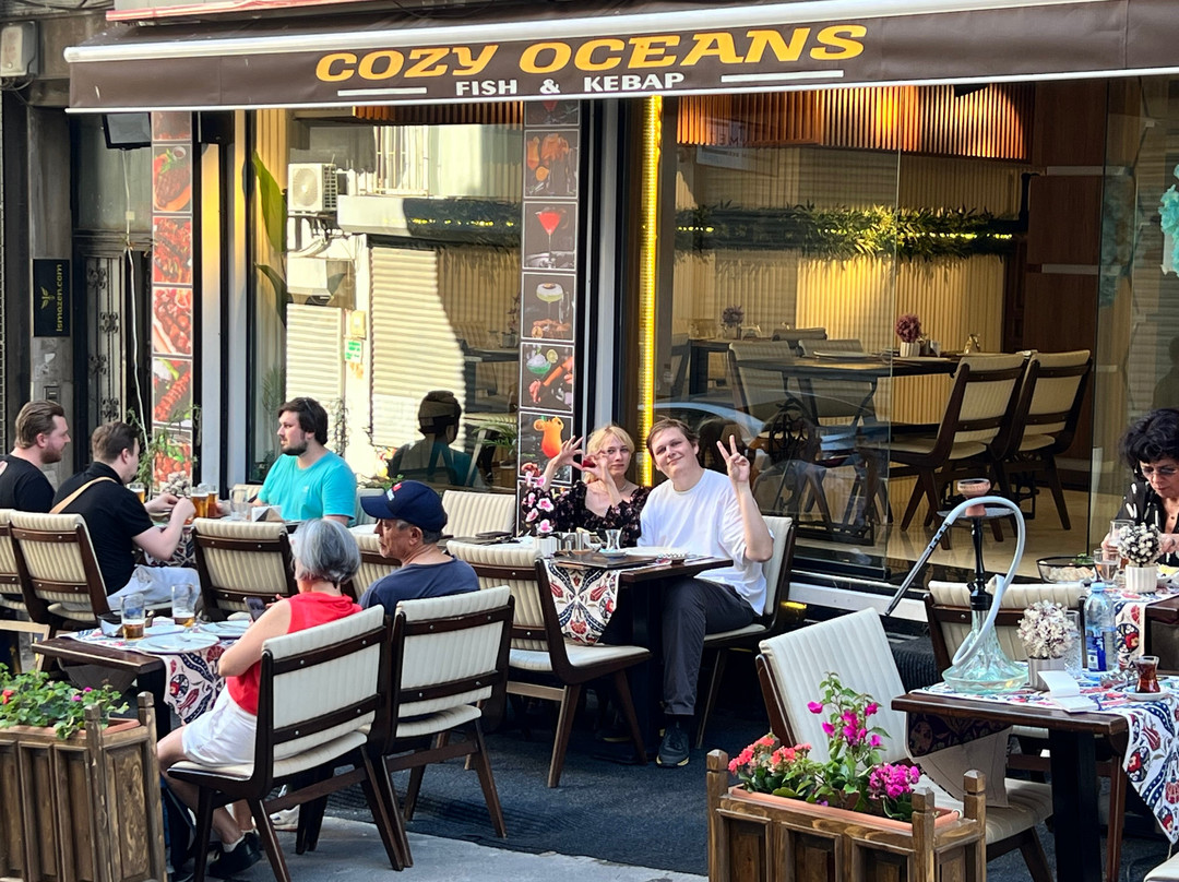 Cozy oceans fish & kebab restaurant