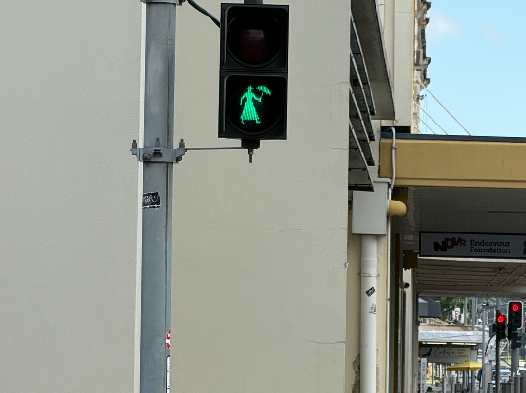 Mary Poppins Pedestrian Lights