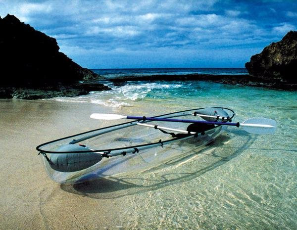 See Through & Clear Bottom Kayaks Gili Islands