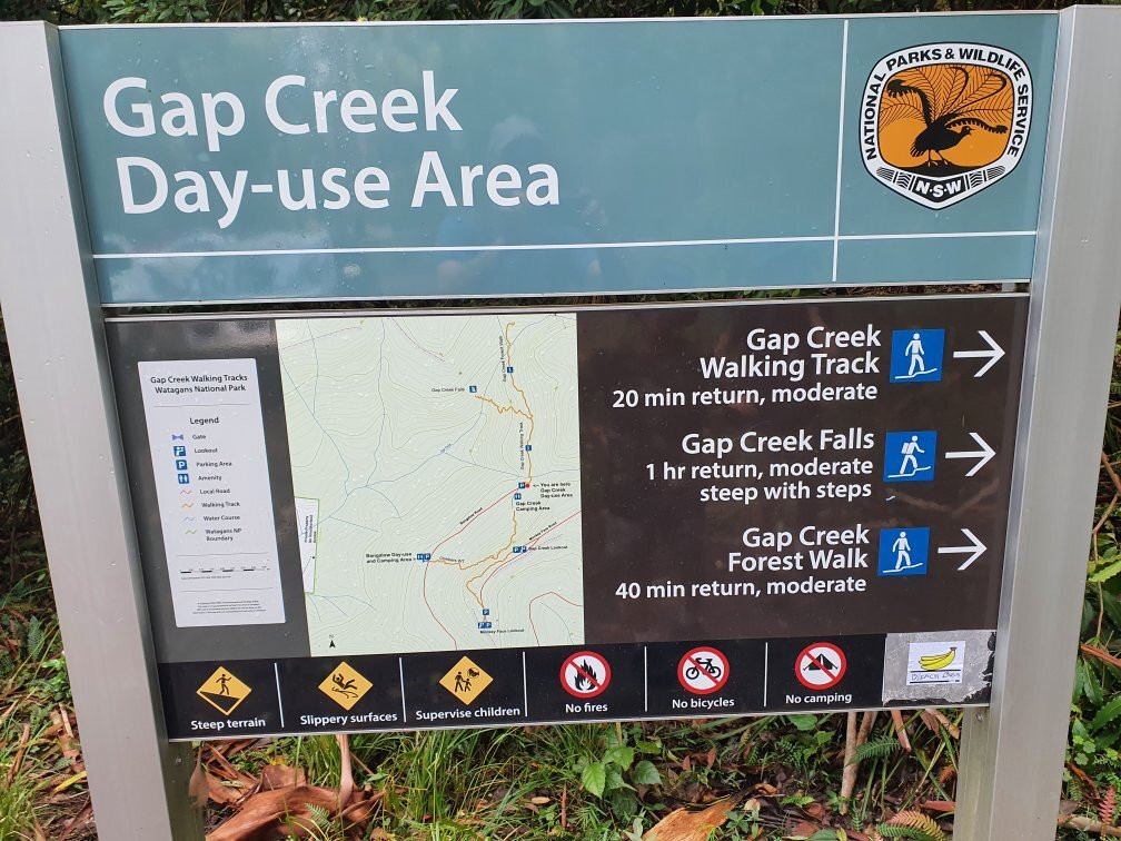 Gap Creek Falls Trail景点图片