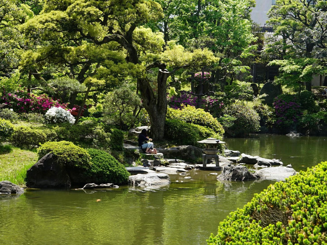 安田庭园旧址景点图片