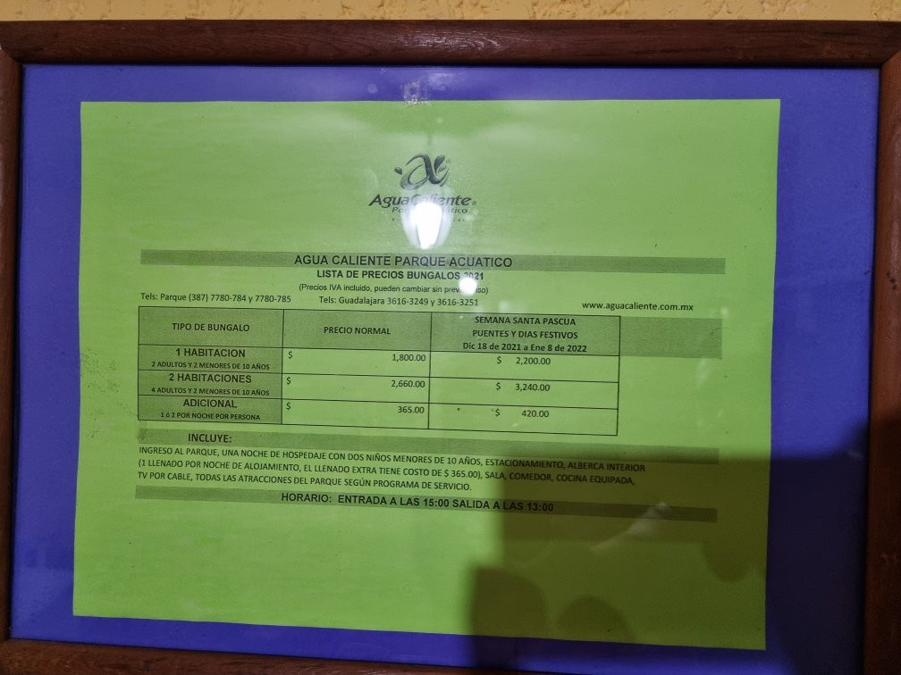 Parque Acuatico Agua Caliente-Villa Corona必去景点