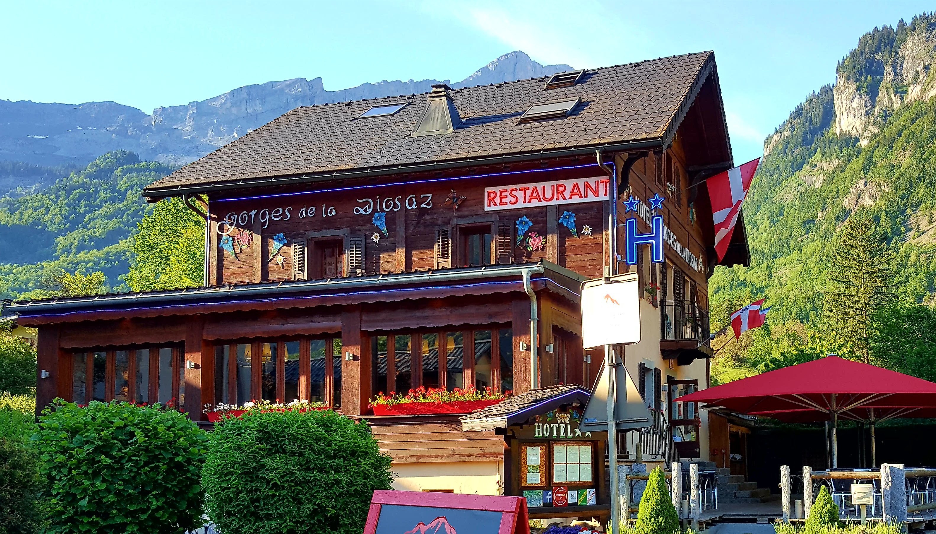 Auberge des Gorges de la Diosaz-官方