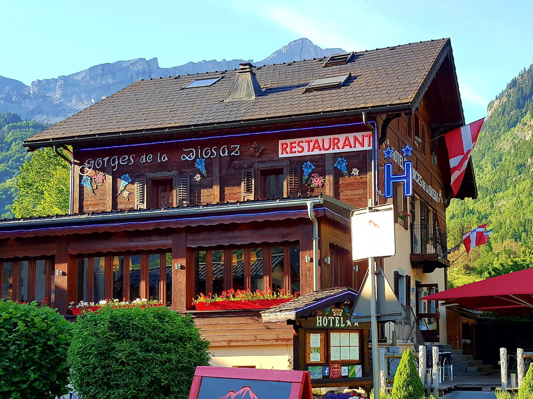Servoz酒店住宿-Auberge des Gorges de la Diosaz