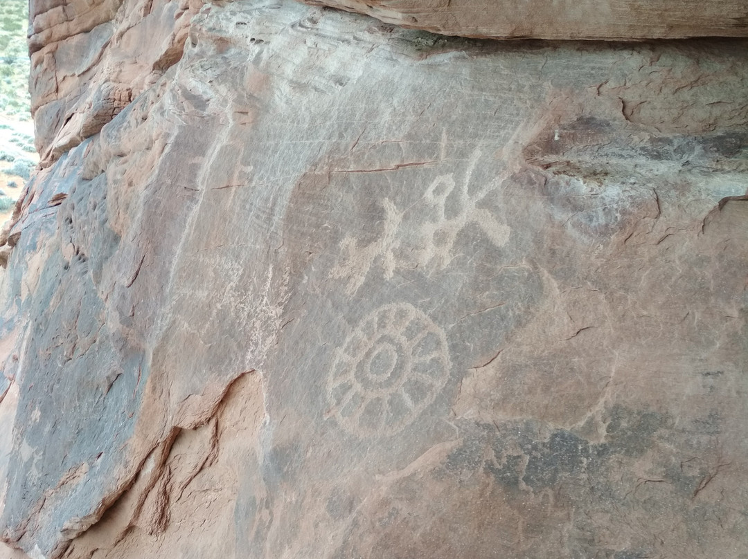 Atlatl Rock-欧弗顿必去景点