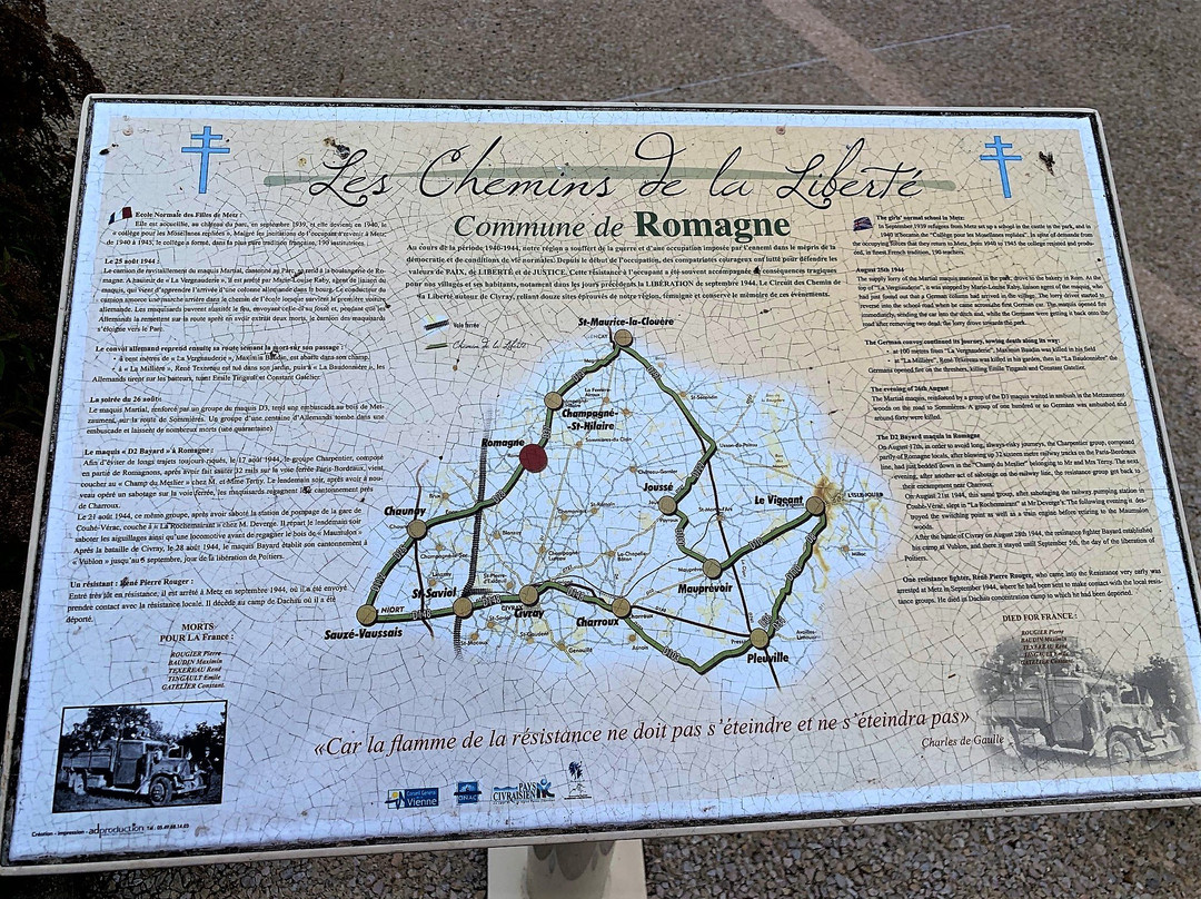 Eglise Saint Laurent-Romagne必去景点